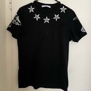 Givenchy tattoo star Cuban t-shirt
